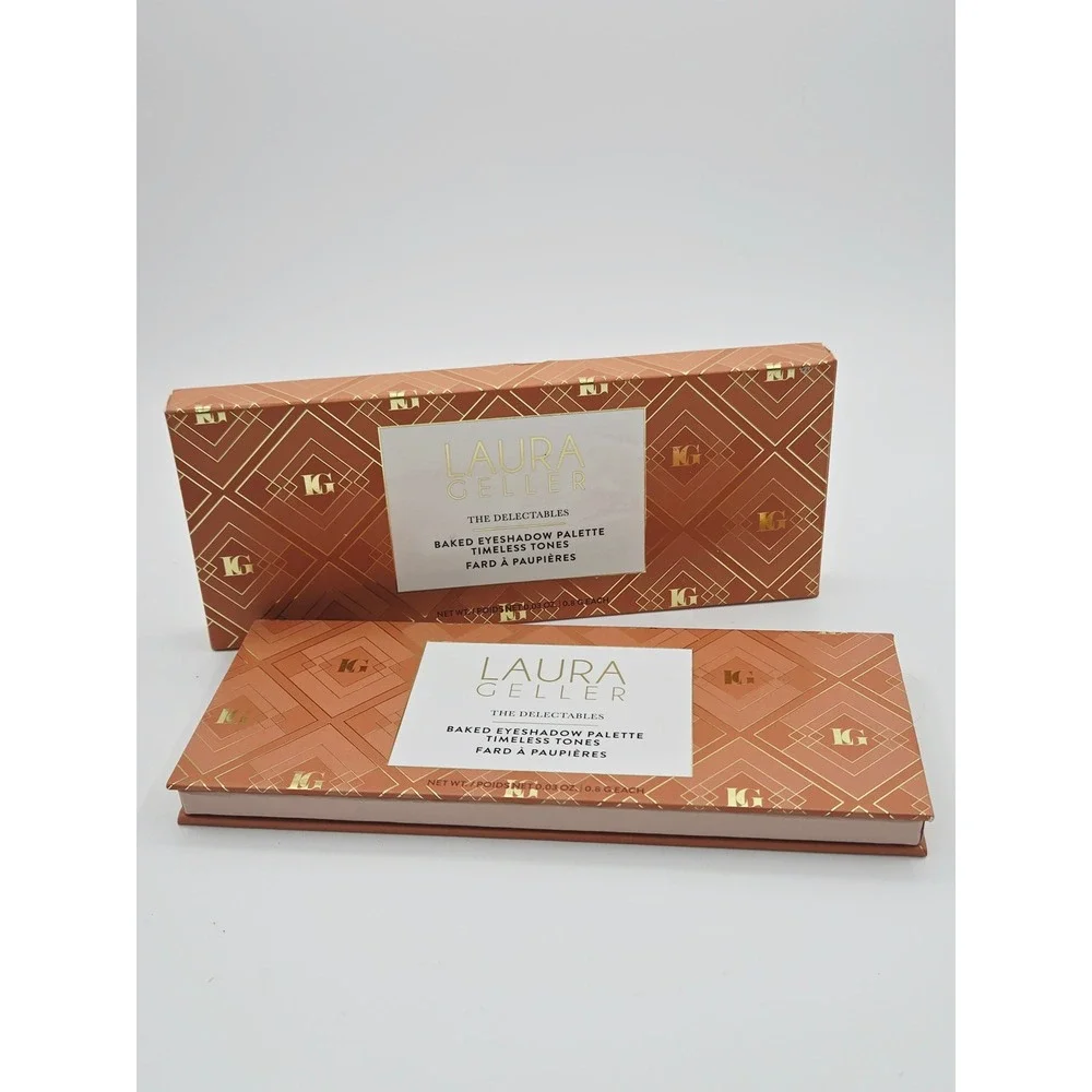 Laura Geller The Delectables Baked Eyeshadow Palette Timeless Tones PLZ READ